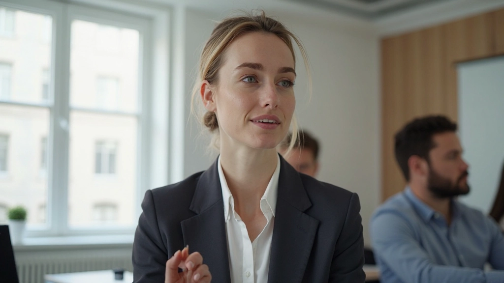 Professional instructor teaching Dutch pronunciation with clear articulation demonstration